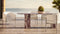 Dante - Dante Dining Table, Rosso Levanto Marble, 98in