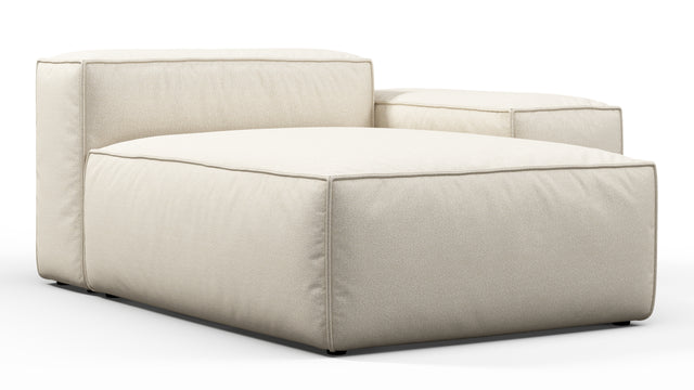 Andes - Andes Outdoor Module, Right Arm Chaise, Natural Textured Weave