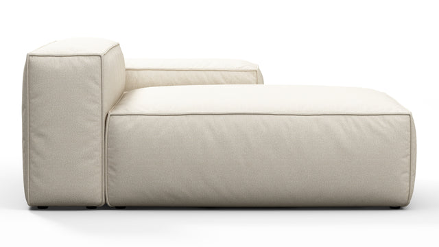 Andes - Andes Outdoor Module, Right Arm Chaise, Natural Textured Weave