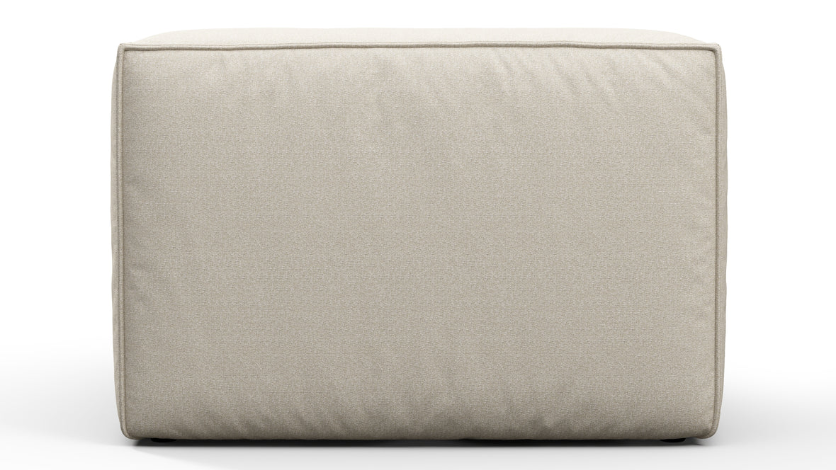 Andes - Andes Outdoor Module, Armless, Natural Textured Weave