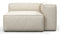 Andes - Andes Outdoor Module, Right Arm, Natural Textured Weave
