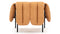 Puffy - Puffy Lounge Chair, Tan Vegan Leather