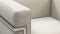 Corbusier - Corbusier Grand Modele Lounge Chair, Cream Vegan Leather