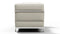 Corbusier - Corbusier Grand Modele Lounge Chair, Cream Vegan Leather