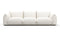 Marenco Outdoor - Marenco Outdoor Three Seater Sofa, Soft White Performance Weave