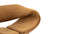 Ribbon - Ribbon Chair, Caramel Plush Velvet