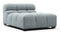 Tufty - Tufty Module, Armless Chaise, Cerulean Chenille