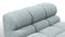 Tufty - Tufty Module, Armless, Cerulean Chenille