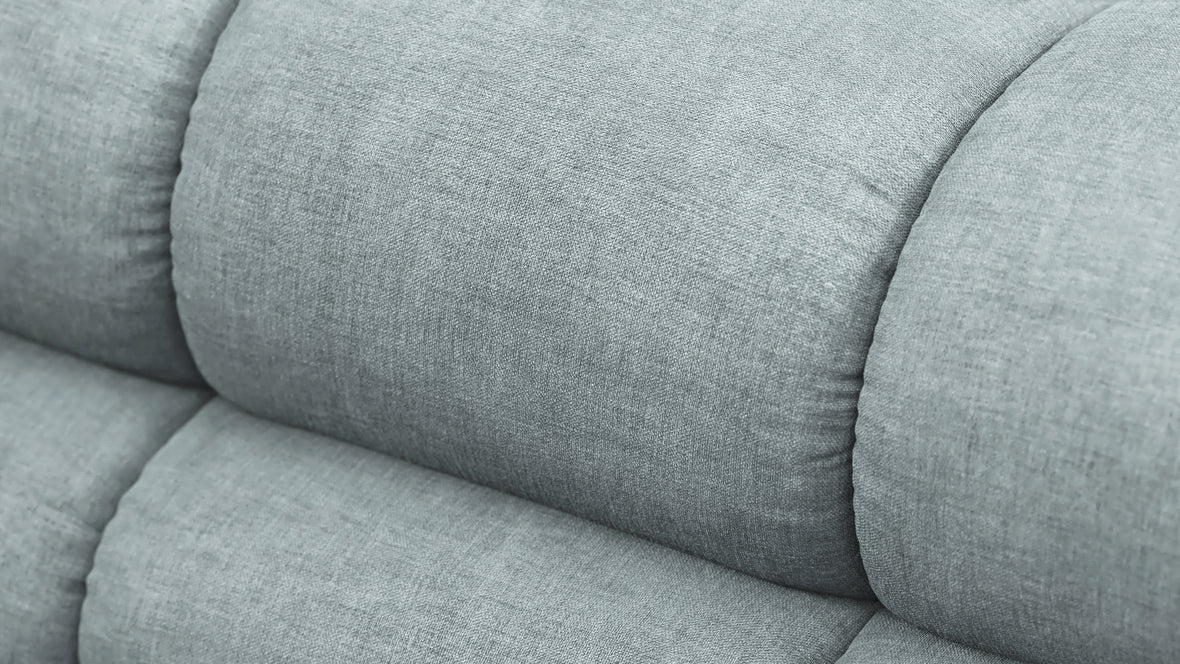 Tufty - Tufty Module, Armless, Cerulean Chenille