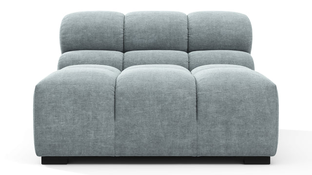 Tufty - Tufty Module, Armless, Cerulean Chenille