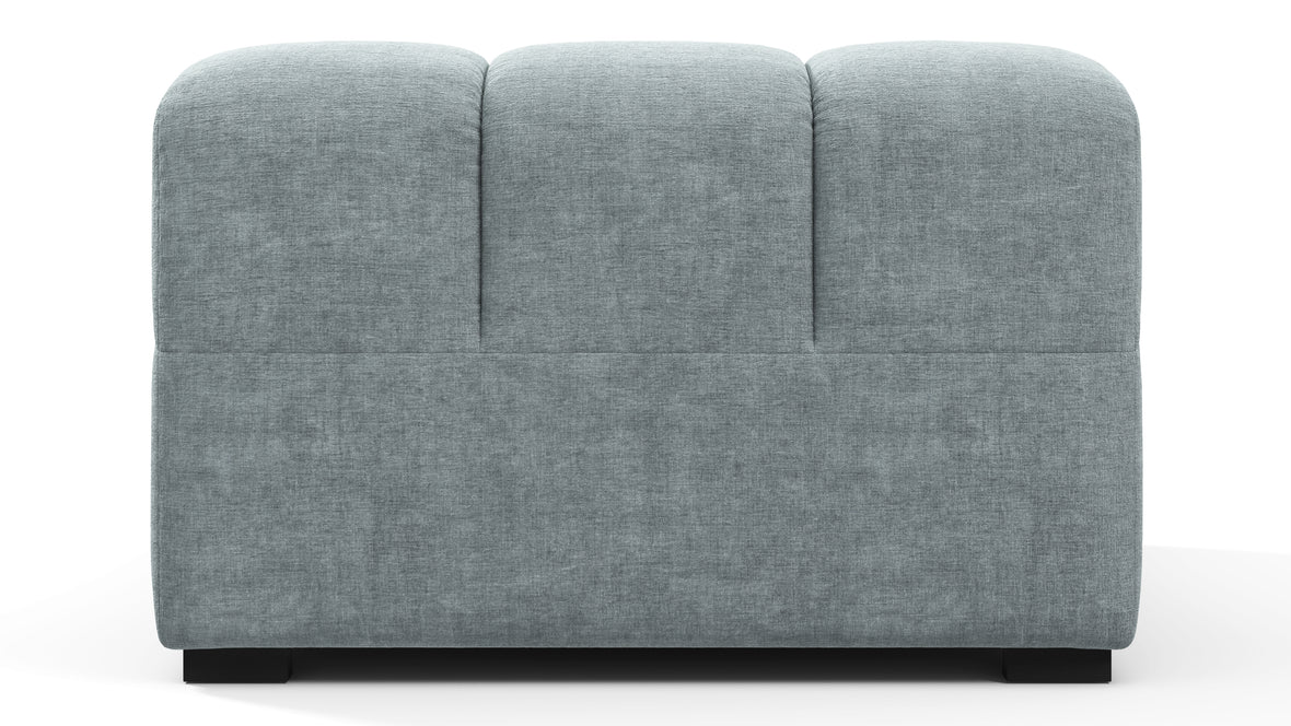 Tufty - Tufty Module, Armless, Cerulean Chenille