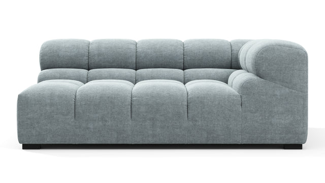 Tufty - Tufty Module, Extra Large Right Corner, Cerulean Chenille