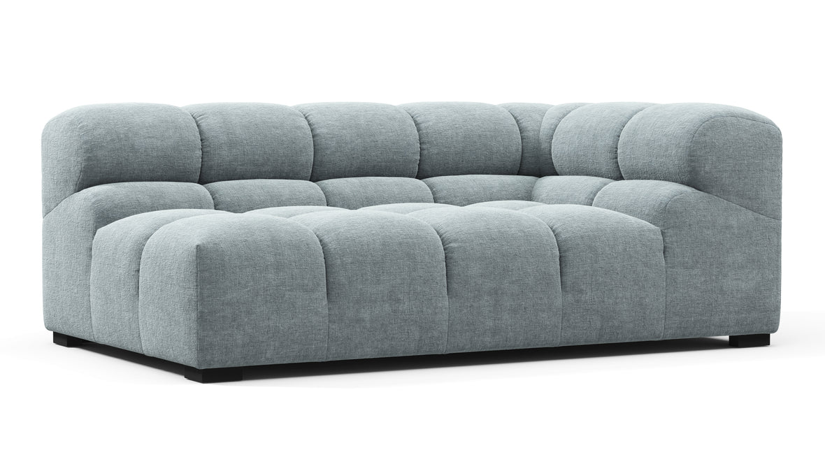 Tufty - Tufty Module, Extra Large Right Corner, Cerulean Chenille