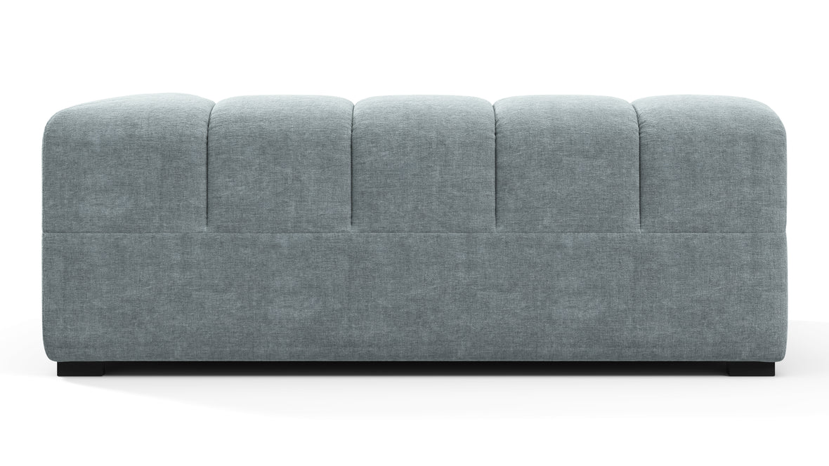 Tufty - Tufty Module, Extra Large Right Corner, Cerulean Chenille