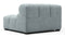 Tufty - Tufty Module, Left Corner, Cerulean Chenille