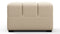 Tufty Outdoor - Tufty Outdoor Module, Armless Chaise, Latte Performance Weave