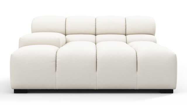 Tufty Outdoor - Tufty Outdoor Module, Deep Large Left Arm, Soft White Performance Weave