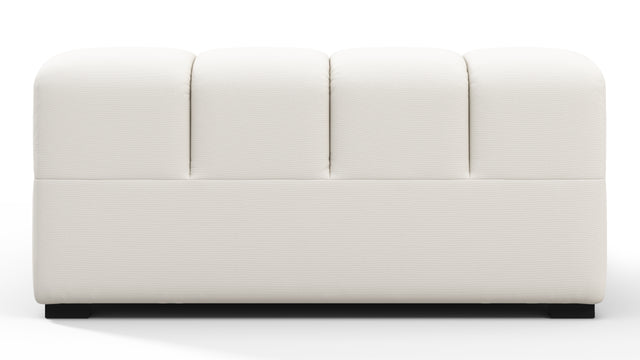 Tufty Outdoor - Tufty Outdoor Module, Deep Large Right Arm, Soft White Performance Weave