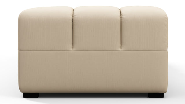 Tufty Outdoor - Tufty Outdoor Module, Extra Large Left Corner, Latte Performance Weave
