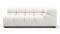 Tufty Outdoor - Tufty Outdoor Module, Extra Large Right Corner, Soft White Performance Weave