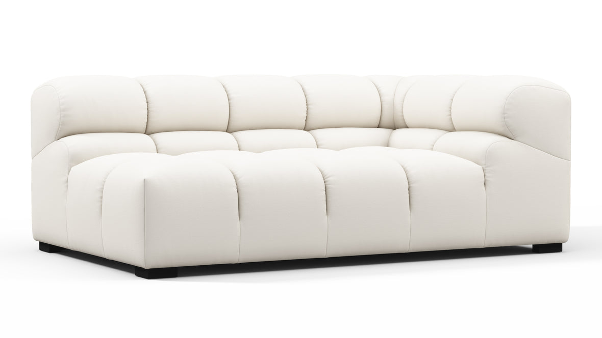 Tufty Outdoor - Tufty Outdoor Module, Extra Large Right Corner, Soft White Performance Weave