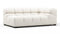 Tufty Outdoor - Tufty Outdoor Module, Extra Large Right Corner, Soft White Performance Weave