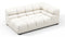 Tufty Outdoor - Tufty Outdoor Module, Extra Large Right Corner, Soft White Performance Weave