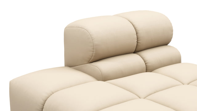 Tufty Outdoor - Tufty Outdoor Module, Left Chaise, Armless, Latte Performance Weave