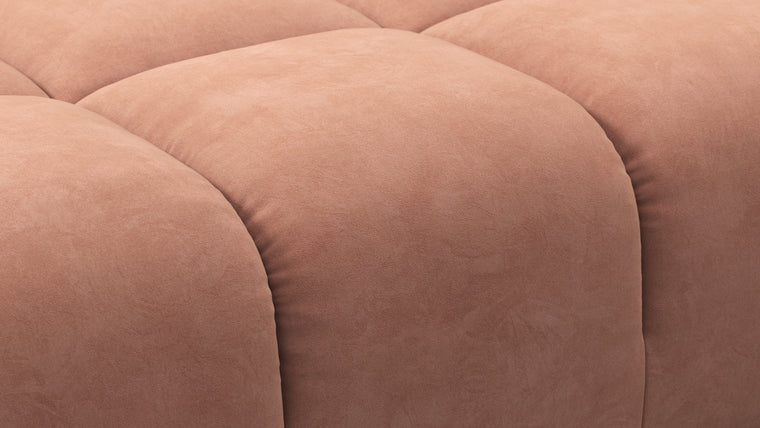 MODULAR MASTERPIECE | A modern take on 70s design, this cloud-like sectional is all about leisurely lounging. Its relaxed, playful aesthetic is adored around the world.