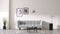Achille - Achille Floor Lamp, Black Marble and Stainless Steel