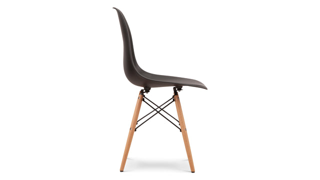 Flynn - Flynn Molded Side Chair, Black