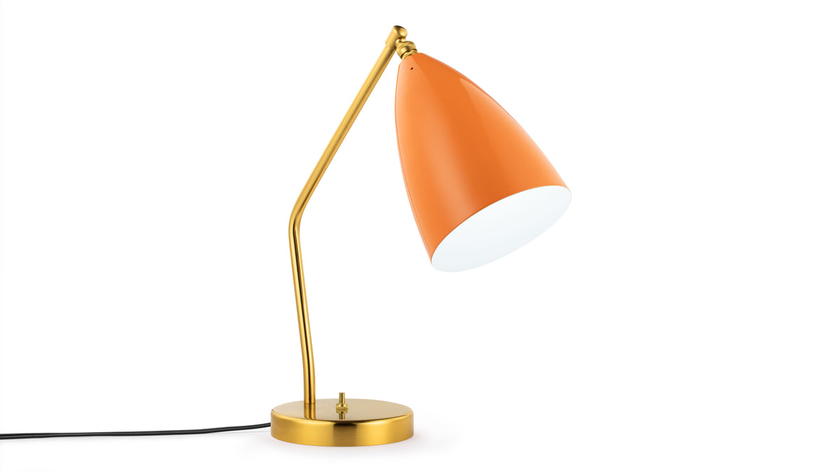 Cicada - Cicada Table Lamp, Orange