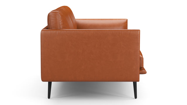 Toriko - Toriko Two Seater Sofa, Tan Premium Leather