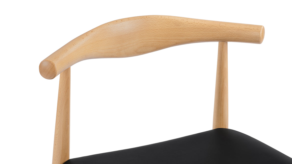 Elbow - Elbow Chair, Beech, Wide Version