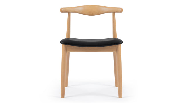 CH20 Elbow - CH20 Elbow Chair, Beech, Wide Version