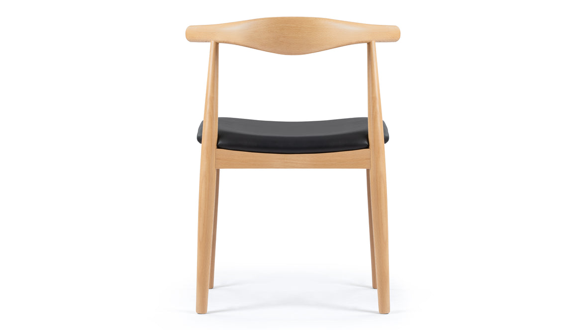 CH20 Elbow - CH20 Elbow Chair, Beech, Wide Version