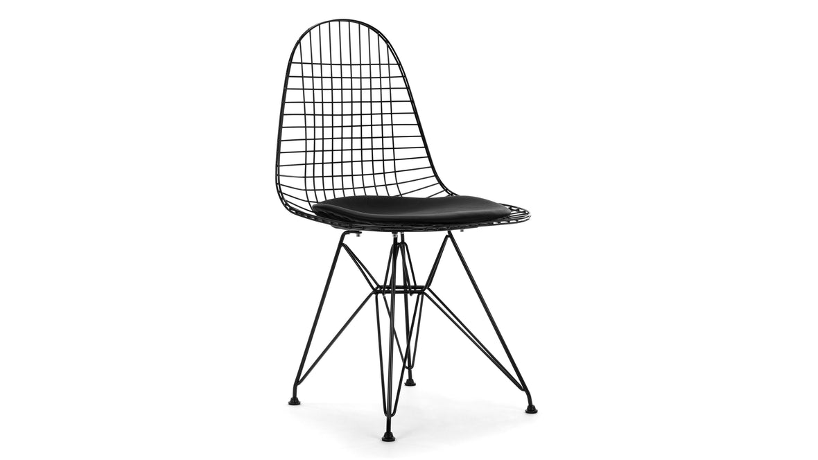 Wire - Wire Side Chair, Black Frame