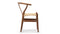 Wish - Wish Chair, Light Walnut