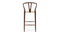 Wish - Wish Bar Stool, Light Walnut, 29.5