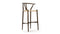 Wish - Wish Bar Stool, Dark Walnut, 29.5