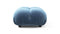 Bellini Ottoman - Mario Bellini Ottoman, Aegean Blue Velvet