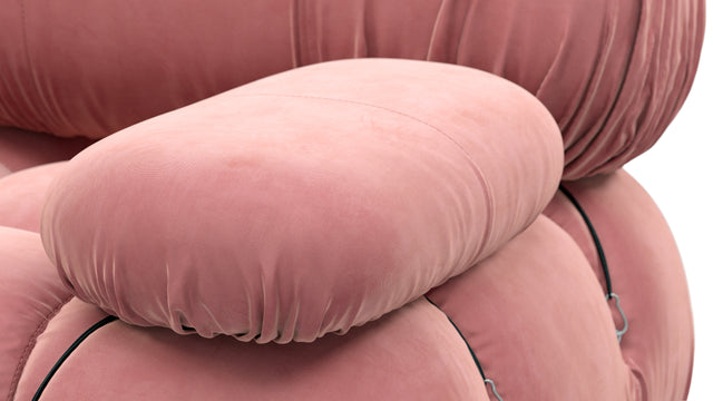 Belia - Belia Module, Right Arm, Blush Pink Velvet