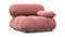 Belia - Belia Module, Right Arm, Blush Pink Velvet