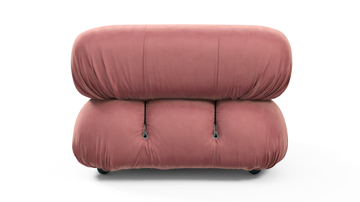 Belia - Belia Module, Right Arm, Blush Pink Velvet