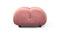 Belia - Belia Ottoman, Blush Pink Velvet