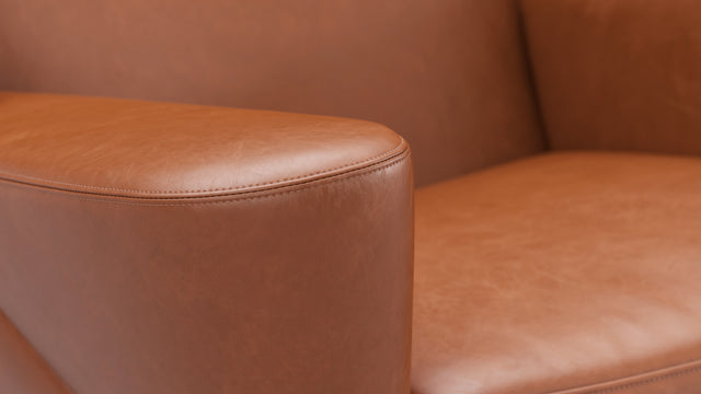 Oculus - CH468 Oculus Chair, Tan Premium Leather