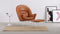 Oculus - CH468 Oculus Chair, Tan Premium Leather