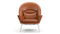 Optic - Optic Chair, Tan Premium Leather