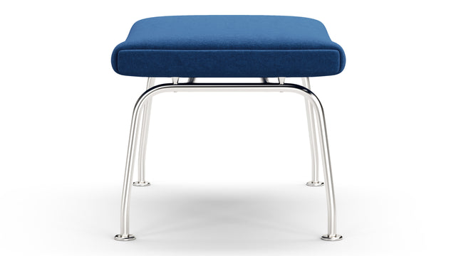 Oculus - Oculus Ottoman, Indigo Blue Wool