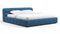 Tufted - Tufted Bed, King Size, Aegean Blue Velvet